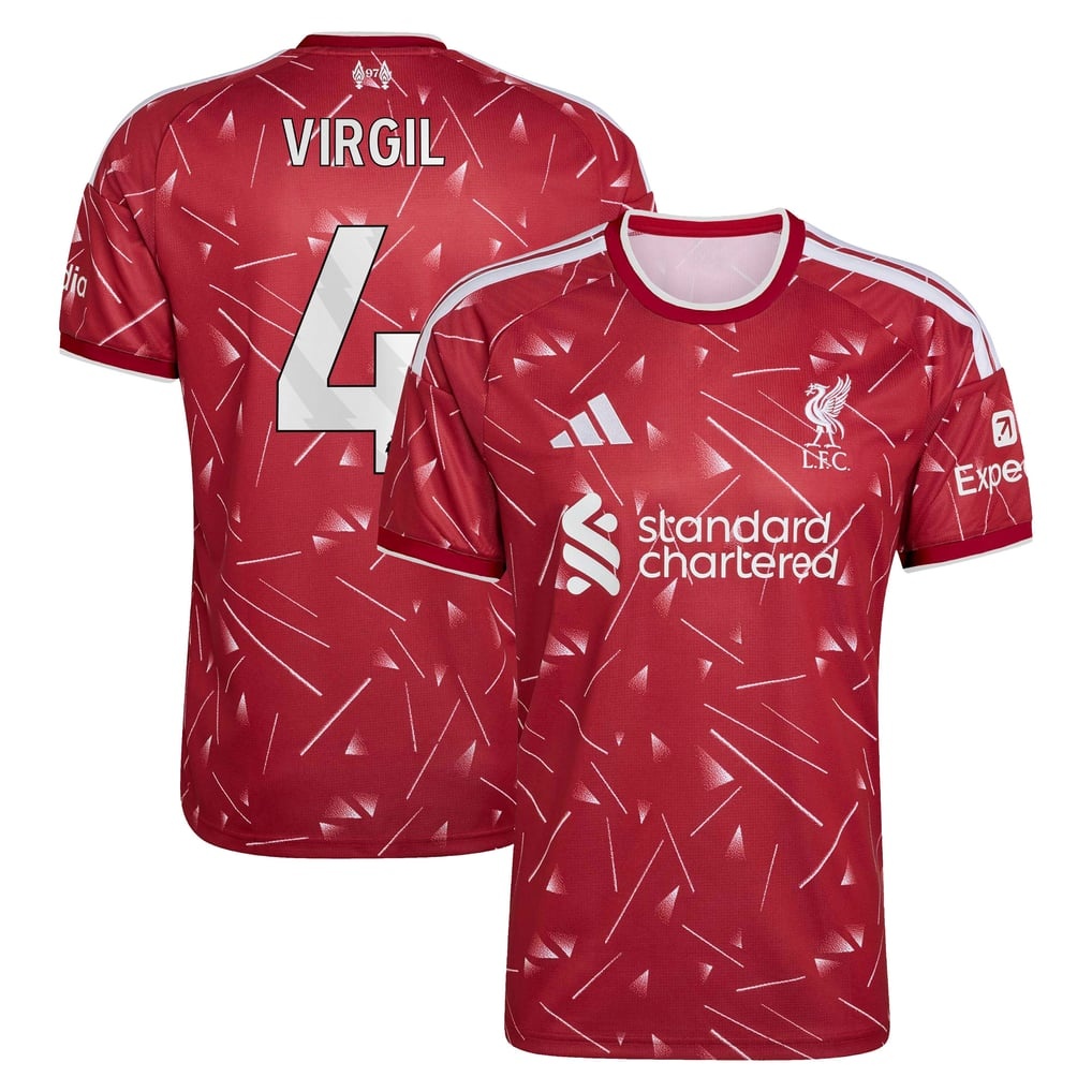 MAILLOT LIVERPOOL DOMICILE VIRGIL VAN DIJK 2026-2027 MAILLOT LIVERPOOL DOMICILE VIRGIL VAN DIJK 2026-2027
