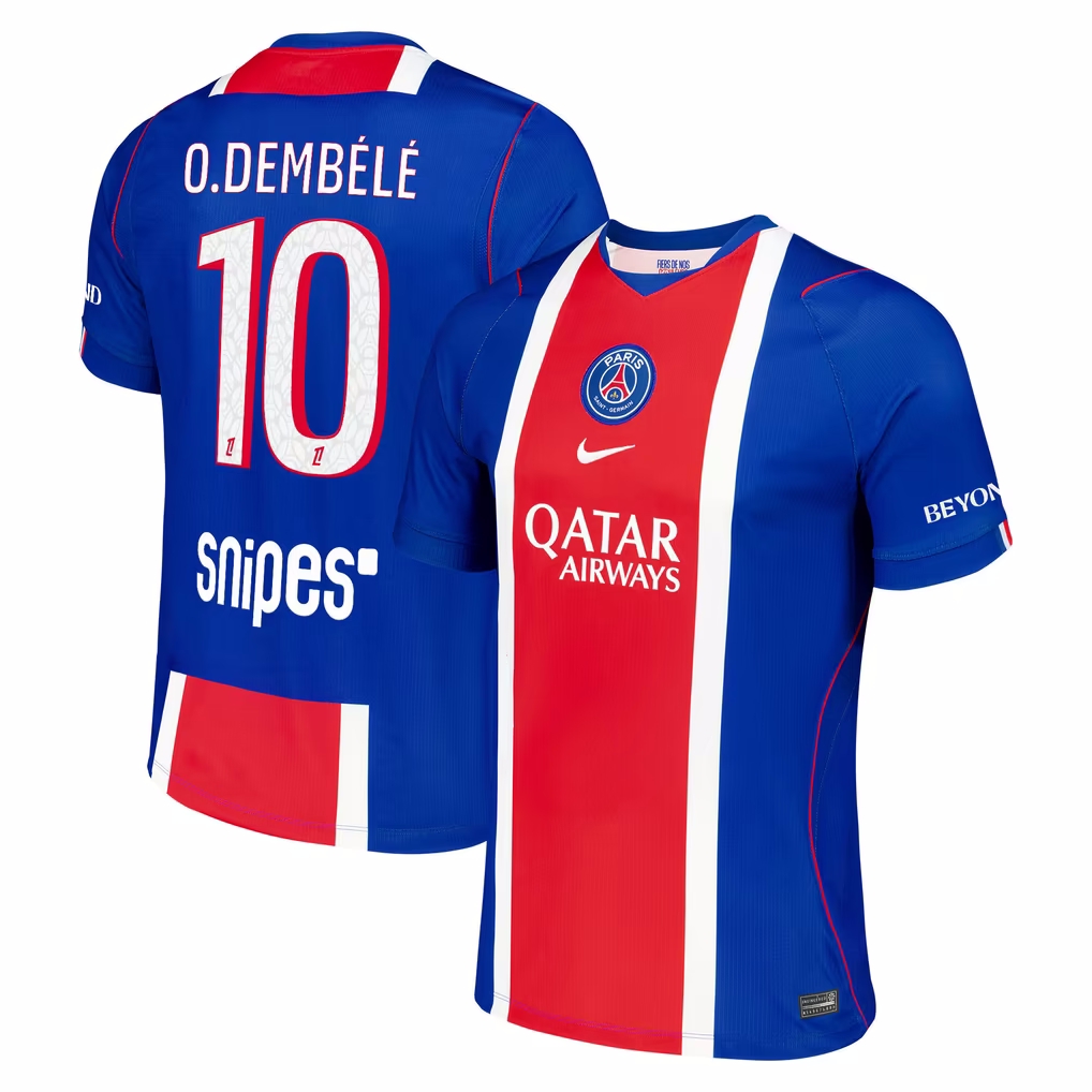 MAILLOT PSG DOMICILE DEMBELE 2026-2027 MAILLOT PSG DOMICILE DEMBELE 2026-2027